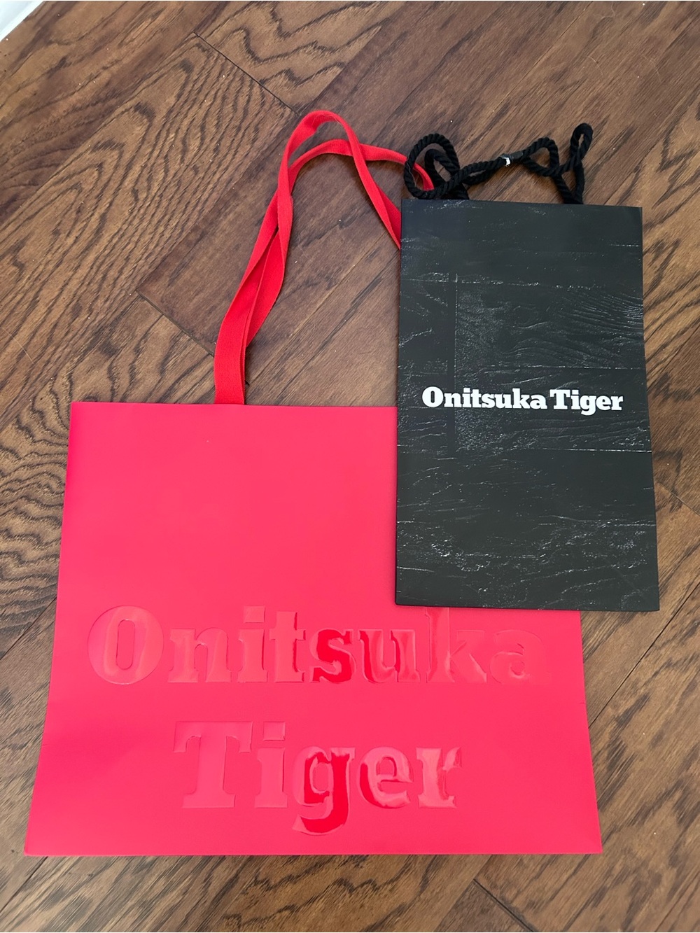 Onitsuka Tiger Red Logo Paper shopping Bag